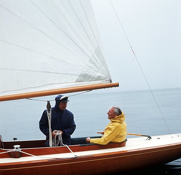Bundeskanzler Kiesinger am Starnberger See