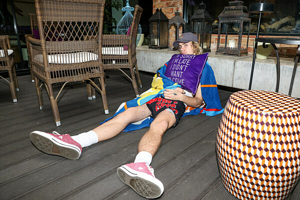 Shooting-Star The Kid Laroi gibt Interview in Berlin