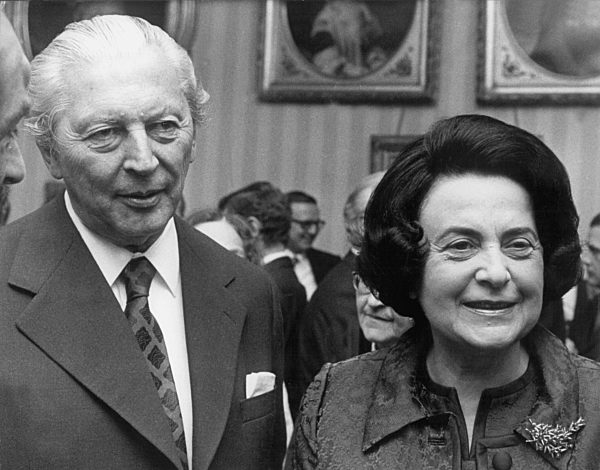 Kurt Georg Kiesinger und Ehefrau Marie-Luise