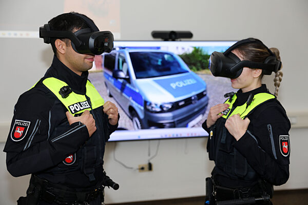 Polizei nutzt bei Ausbildung VR-Technik
