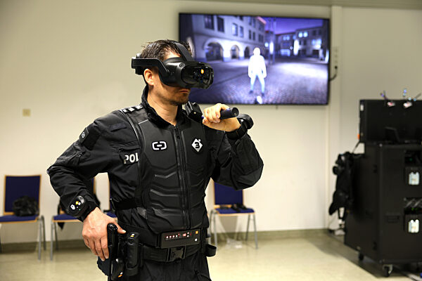 Polizei nutzt bei Ausbildung VR-Technik