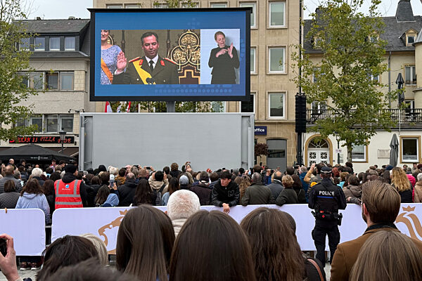 Thronwechsel in Luxemburg