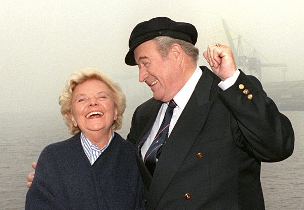 Heidi Kabel mit ihrem Kollegen Kulenkampff