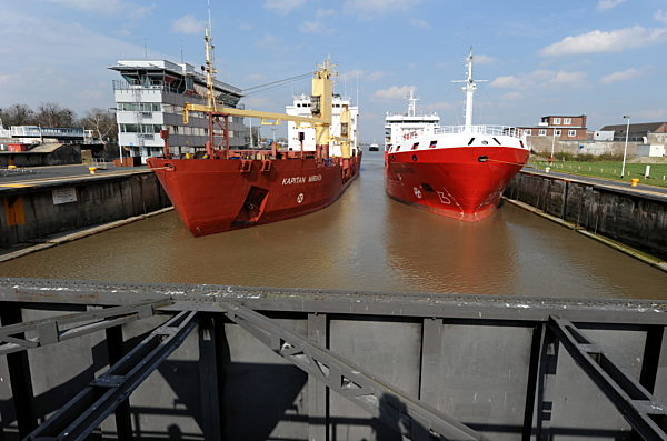 Spatenstich für Schleusenneubau am Nord-Ostsee-Kanal