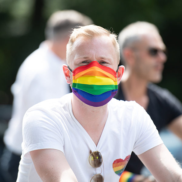 CSD-Fahrraddemo in Hamburg