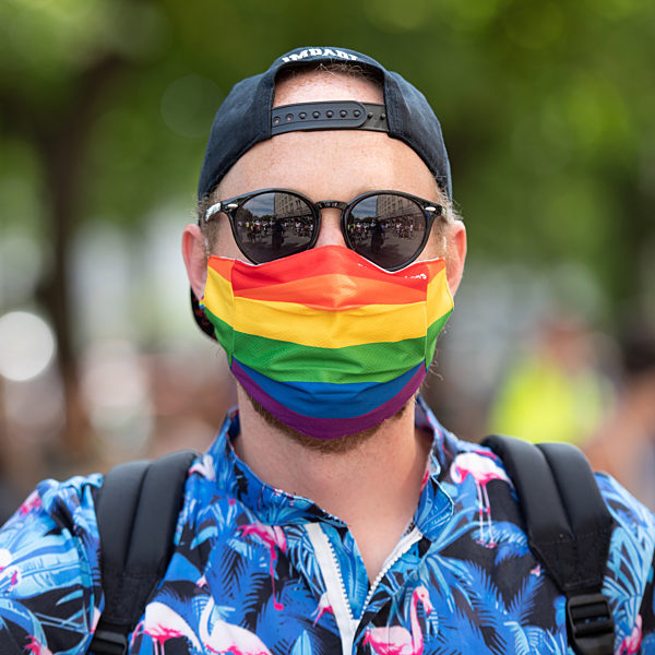 CSD-Fahrraddemo in Hamburg