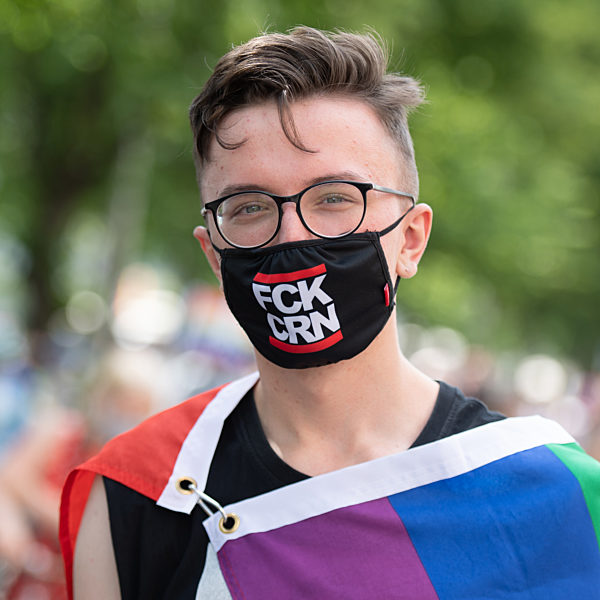 CSD-Fahrraddemo in Hamburg