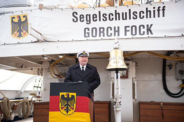 Kommandoübergabe Gorch Fock