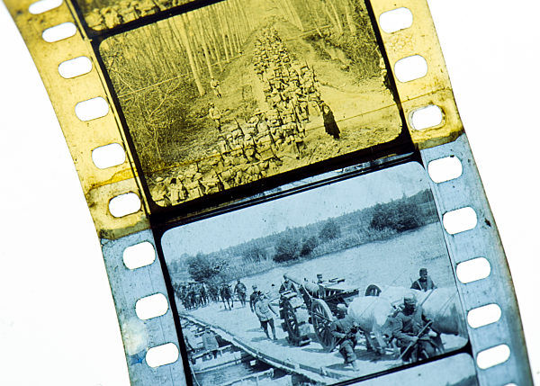Filmmaterial aus dem 1. Weltkrieg