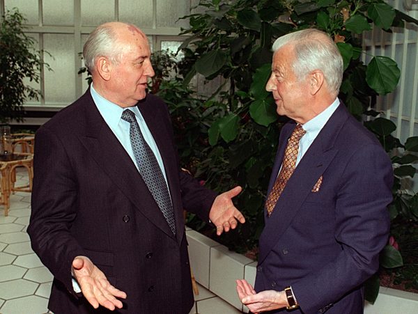 Mikhail Gorbachev at Deutsche Bank