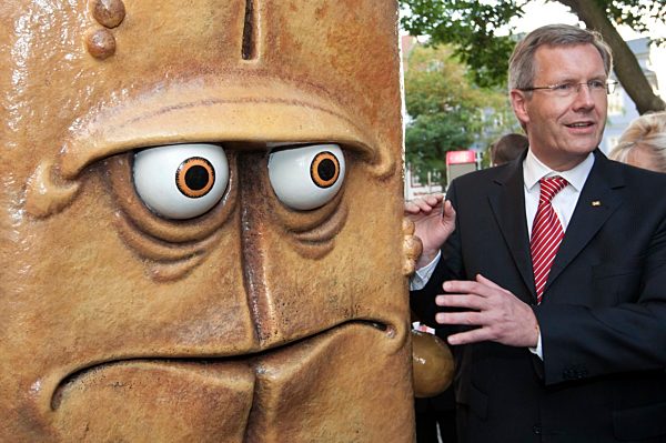 Bundespräsident Wulff in Thüringen - Erfurt