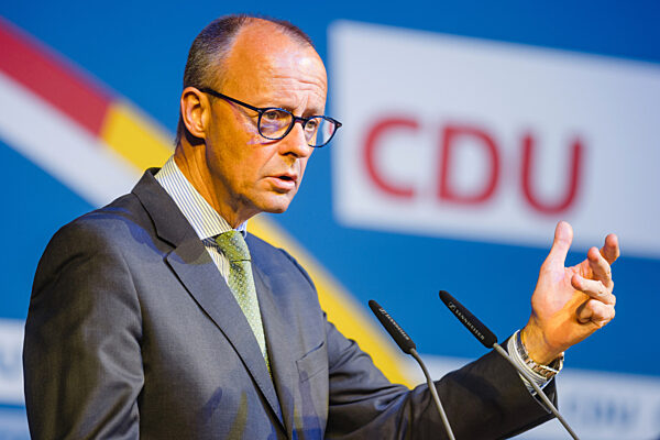 CDU-Parteivorsitzender Friedrich Merz besucht Sonneberg