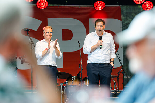 Wahlkampfabschluss SPD in Thüringen