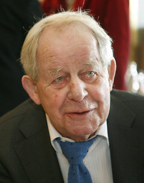 Schriftsteller Siegfried Lenz, aufgenommen  am 07.02.2008  in Hamburg...