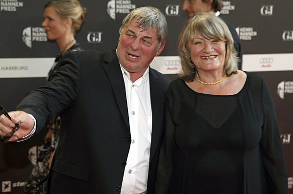Die Journalistin und Verlegerin Alice Schwarzer und der Schauspieler Heinz...