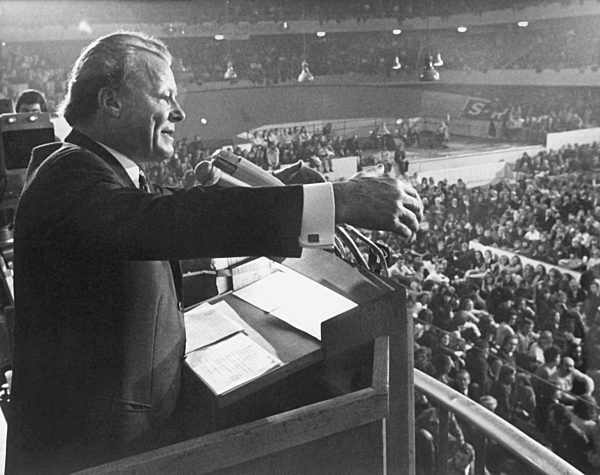 Bundestag election campaign 1972 - Willy Brandt