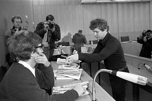 Daniel Cohn-Bendit 1969 zu Bewährungsstrafe verurteilt