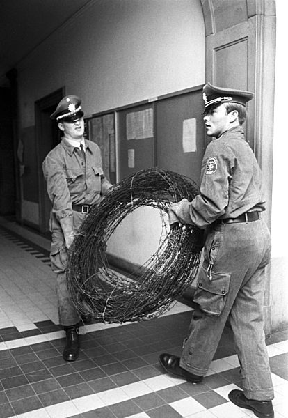 Protection of occupation of Frankfurt University