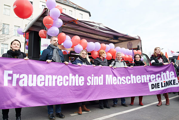 Internationaler Frauentag - Demonstration in Berlin
