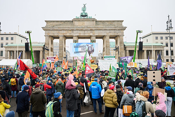 90. Internationale Grüne Woche - Demonstration