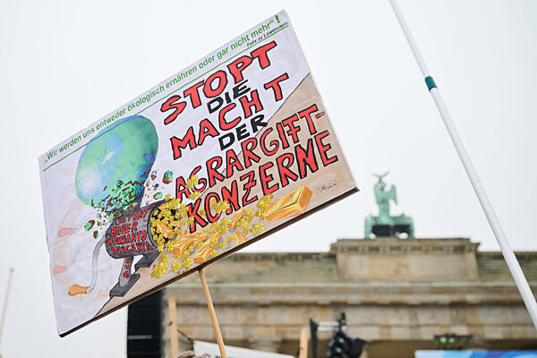 90. Internationale Grüne Woche - Demonstration