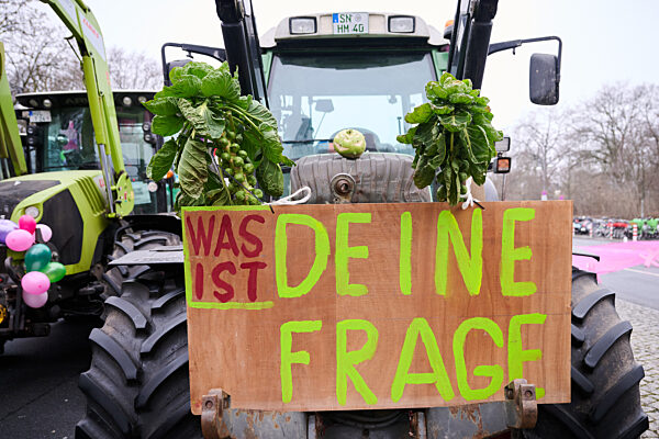 90. Internationale Grüne Woche - Demonstration
