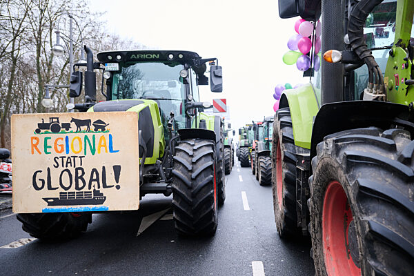 90. Internationale Grüne Woche - Demonstration