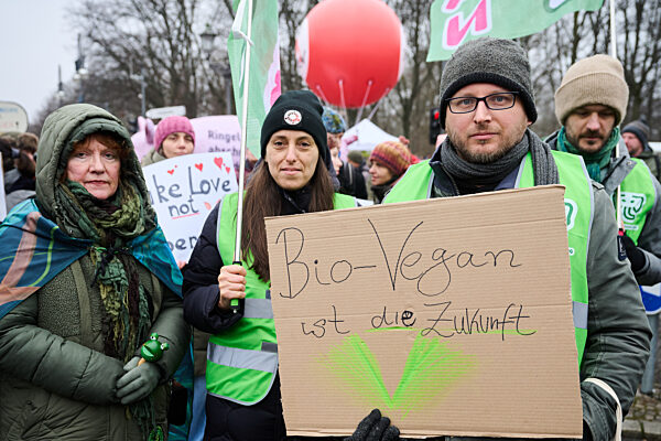 90. Internationale Grüne Woche - Demonstration