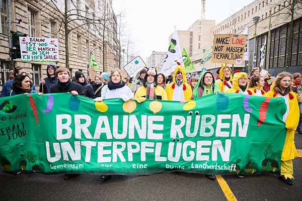 90. Internationale Grüne Woche - Demonstration