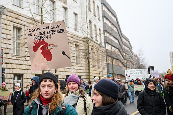 90. Internationale Grüne Woche - Demonstration