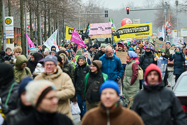 90. Internationale Grüne Woche - Demonstration