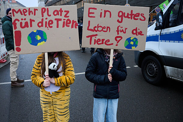 90. Internationale Grüne Woche - Demonstration