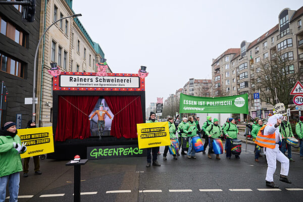 90. Internationale Grüne Woche - Demonstration