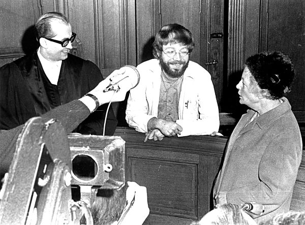 trial against Fritz Teufel