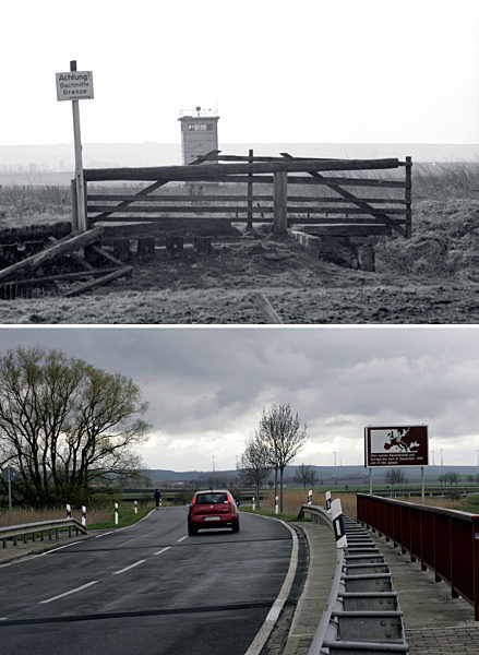 Innerdeutsche Grenze - Sachsen-Anhalt/Niedersachsen 1982/2010