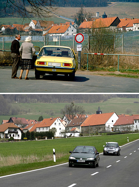 Innerdeutsche Grenze - Thüringen/Bayern 1984/2006
