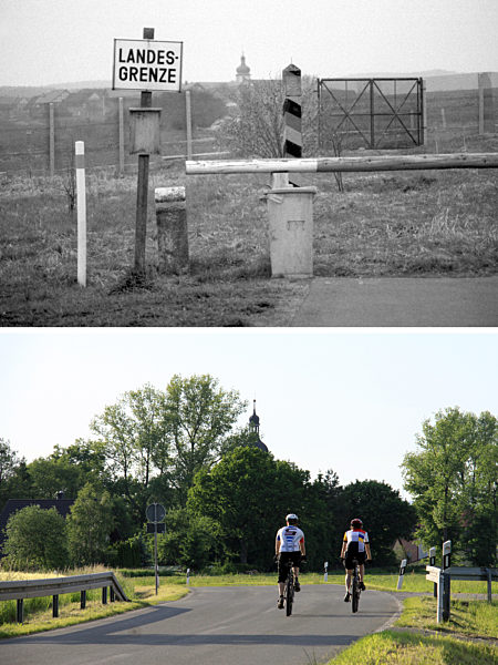 Innerdeutsche Grenze - Thüringen/Bayern 1982/2010
