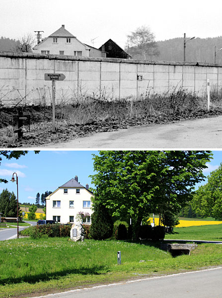 Inner German Border - Thuringia/Bavaria 1982/2010