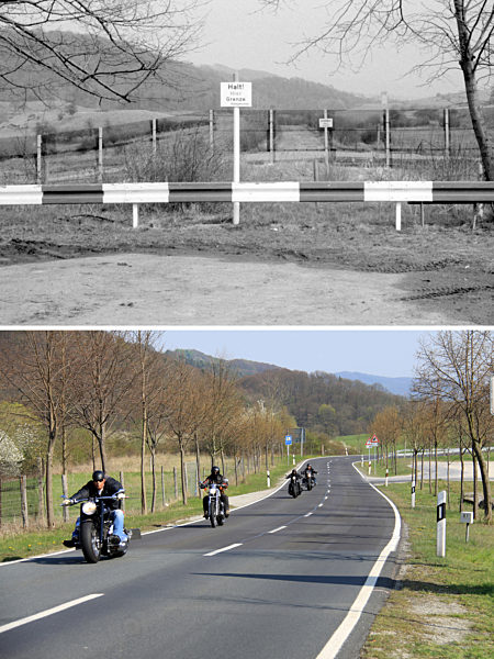 Innerdeutsche Grenze - Thüringen/Hessen 1982/2010