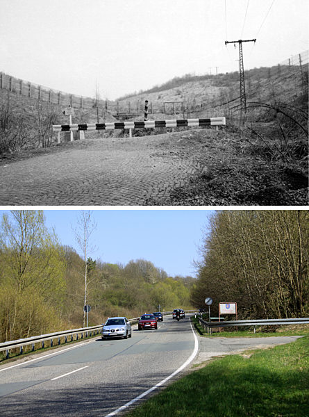 Innerdeutsche Grenze - Thüringen/Hessen 1982/2010