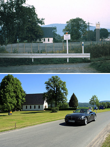 Innerdeutsche Grenze - Thüringen/Bayern 1984/2010
