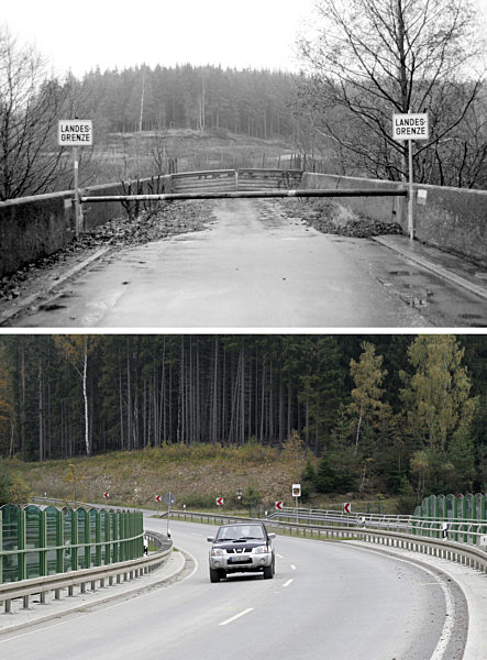 Innerdeutsche Grenze - Bayern/Thüringen 1982/2007