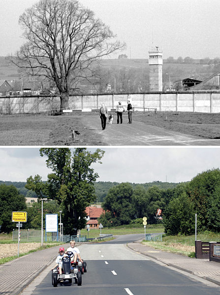 Innerdeutsche Grenze - Hessen/Thüringen 1982/2009