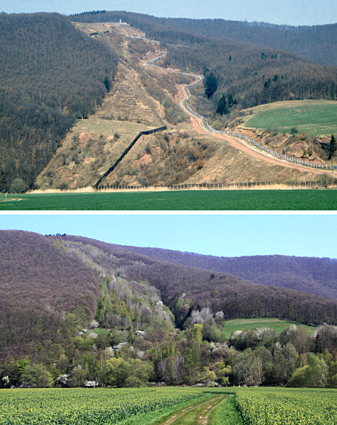Innerdeutsche Grenze - Niedersachsen/Thüringen 1984/2010