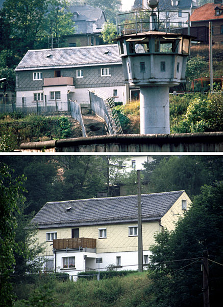 Innerdeutsche Grenze - Bayern/Thüringen 1984/2005
