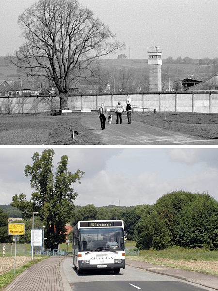 Innerdeutsche Grenze - Hessen/Thüringen 1982/2009