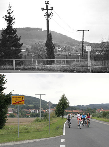 Innerdeutsche Grenze - Hessen/Thüringen 1984/2009