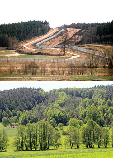 Inner German Border - Bavaria/Thuringia 1984/2010