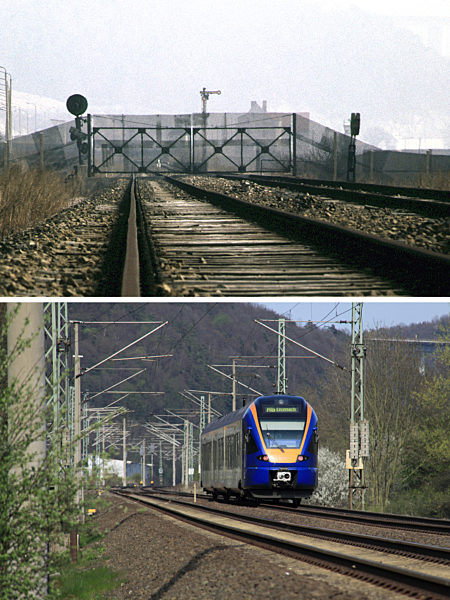 Innerdeutsche Grenze - Hessen/Thüringen 1984/2010