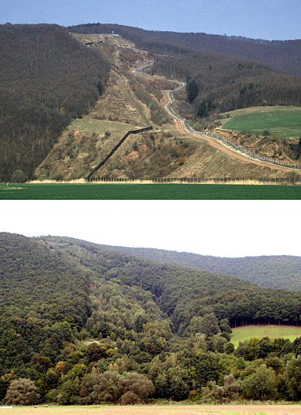 Innerdeutsche Grenze - Niedersachsen/Thüringen 1984/2009